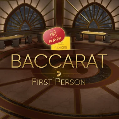 First Person Baccarat — original game cover